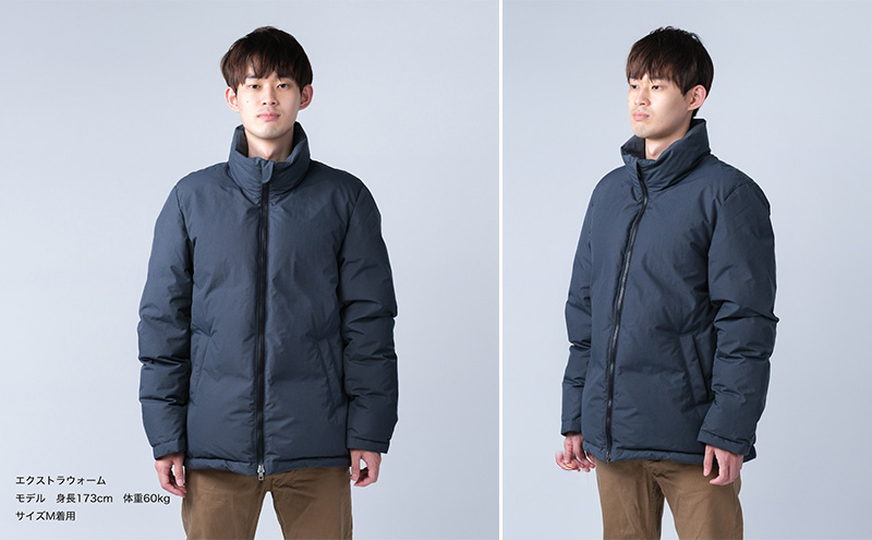 ダウンジャケット The Authentic Down Jacket エクストラウォーム (2021-0102) グレー ダウン ジャケット 上着 コート アウター 撥水 防水 登山 アウトドア ファッション 服 岩手 岩手県 宮古市