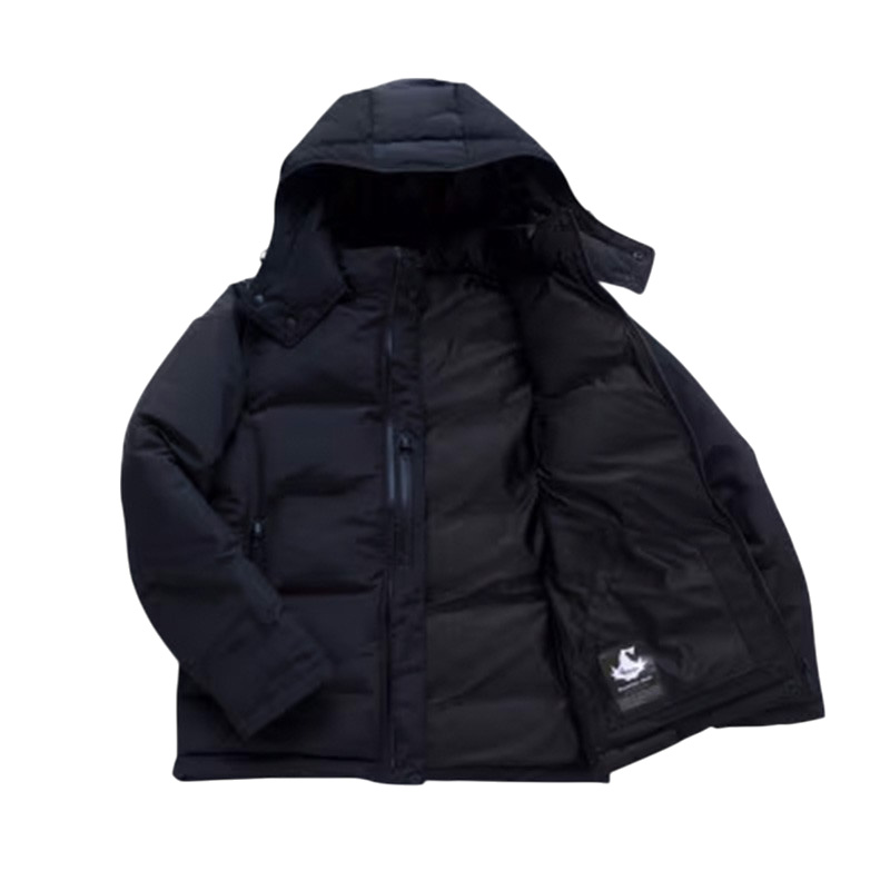 ダウンジャケット EFRICA hayachinecs ハヤチネクス BLACK×BLACK L ダウン ジャケット 上着 コート アウター 黒 難燃 撥水 アウトドア ファッション 服 岩手 岩手県 宮古市