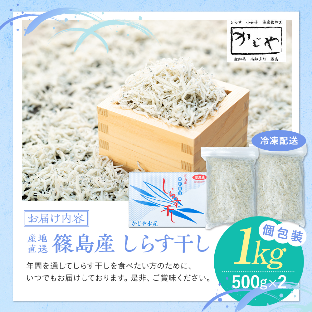 篠島産しらす干し1kg