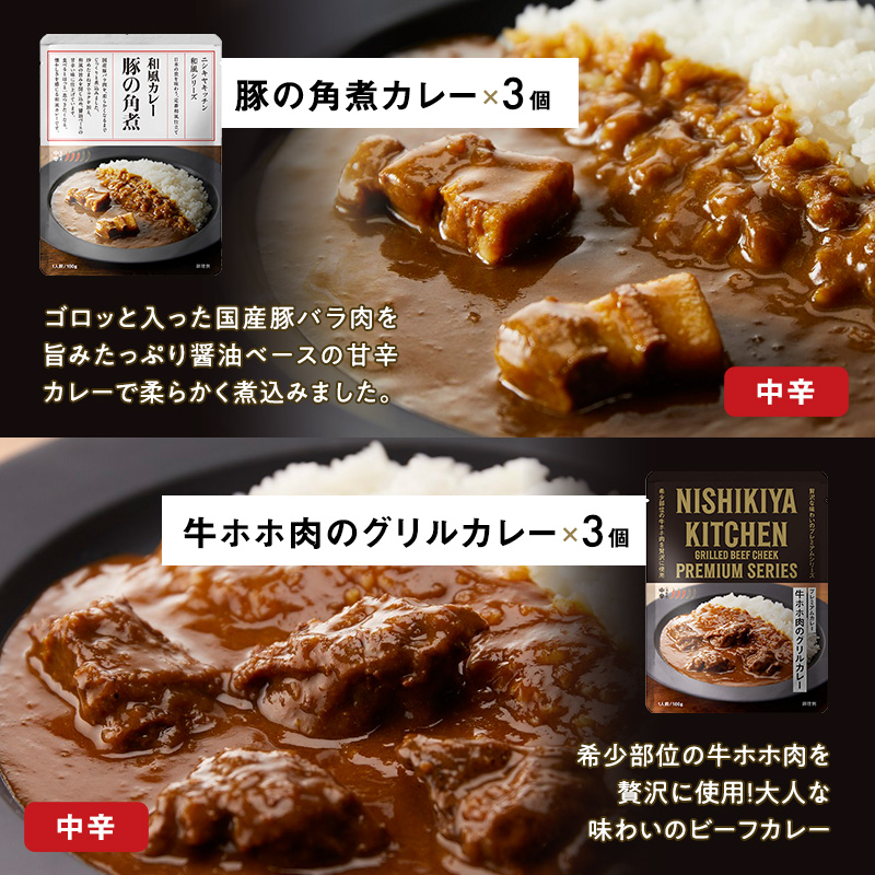 【定期便2回】ごちそうカレー＆スープ 18個セット　NISHIKIYA KITCHEN レトルト レトルト食品 非常食 備蓄 贈り物 プレゼント ギフト 贈答品 ニシキヤキッチン にしき ニシキ にしき食品 岩沼