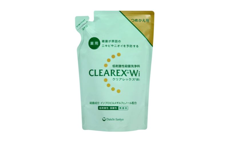 クリアレックスWi 450mL 1本、詰替用 2個 セット 洗浄料 ボディソープ 洗顔料 低刺激 本体 詰め替え セット 墨田区 東京都
