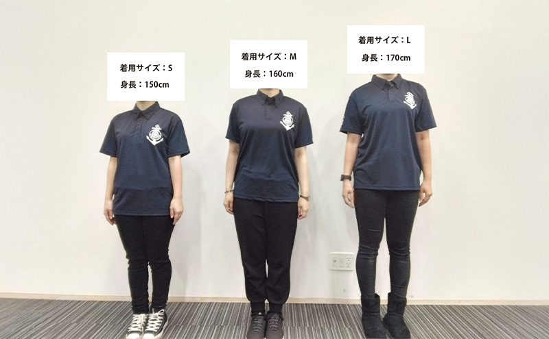 『ひみつ基地ミュージアム』オリジナルポロシャツ（ネイビー）と人吉海軍キーマカレー（1食）