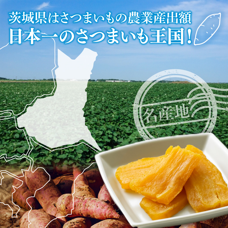茨城県行方市のふるさと納税 庄吾郎本舗 平・丸干し芋セット(平干し約500g＋丸干し約500g)｜干し芋 平干し芋 丸干し芋 ほしいも ほし芋 セット 紅はるか 熟成紅はるか さつまいも サツマイモ 食べ比べ 無添加 健康 茨城県 行方市 人気 送料無料(EV-3)