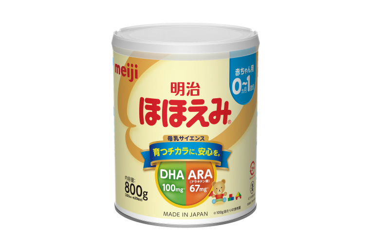 埼玉県春日部市のふるさと納税 明治ほほえみ 800g ×１缶【埼玉県　春日部市　明治　粉ミルク　0歳　1歳　ベビー用品　出産祝い　赤ちゃん　子育て】(CZ011)