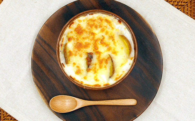 十勝のごちそうグラタン 4個セット（インカ・野菜・カニとじゃがいも・熟成さやか 各1個）【 グラタン 惣菜 おかず 野菜 じゃがいも いも 芋 カニ かに 蟹 冷凍 簡単調理 北海道 十勝 幕別 】