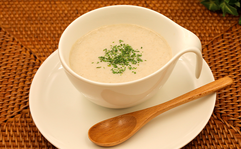 十勝の大地の恵み「ごぼうのポタージュスープ 」180g×5個入り【 ごぼう スープ ポタージュ 野菜 ゴボウ 冷凍 簡単調理 惣菜 北海道 十勝 幕別 】