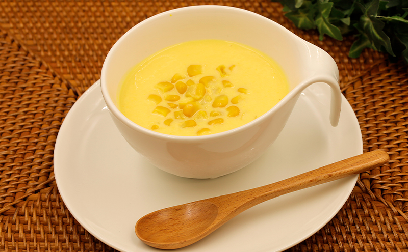 つぶつぶコーンのポタージュスープ 180g×3個入り【 コーン スープ ポタージュ 野菜 とうきび とうもろこし 冷凍 簡単調理 惣菜 北海道 十勝 幕別 】