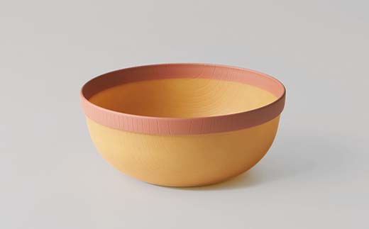 MUSUBI塗り分け 食器セット ピンク 山中漆器 山中塗 軽量 ナチュラル 自然 おしゃれ ギフト F6P-1976