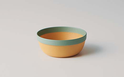 MUSUBI塗り分け 食器セット グリーン 山中漆器 山中塗 軽量 ナチュラル 自然 おしゃれ ギフト F6P-1978