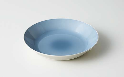 MUSUBIぼかし 食器セット ブルー 山中漆器 山中塗 軽量 レンジ対応 食洗機対応 木目 ナチュラル 自然 おしゃれ ギフト F6P-1984