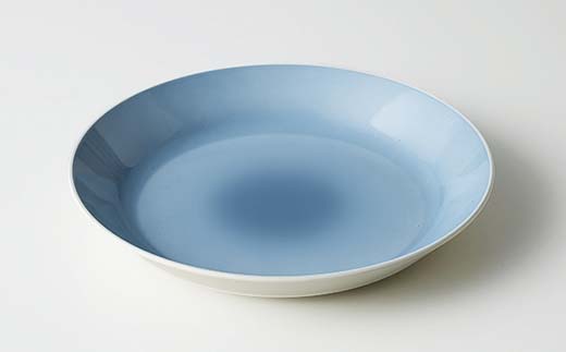 MUSUBIぼかし 食器セット ブルー 山中漆器 山中塗 軽量 レンジ対応 食洗機対応 木目 ナチュラル 自然 おしゃれ ギフト F6P-1984