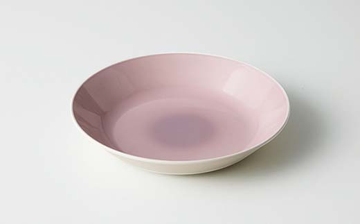 MUSUBIぼかし 食器セット ピンク 山中漆器 山中塗 軽量 レンジ対応 食洗機対応 木目 ナチュラル 自然 おしゃれ ギフト F6P-1986