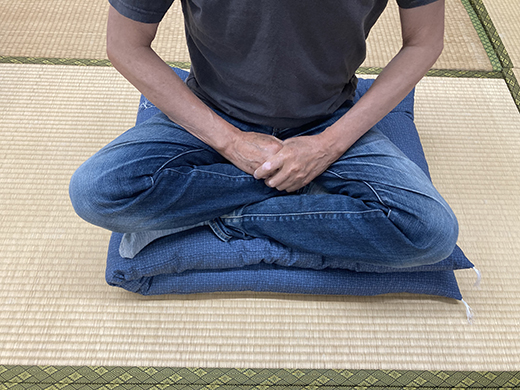 手作りごろ寝座布団(抗ウイルス加工)【CW104W】