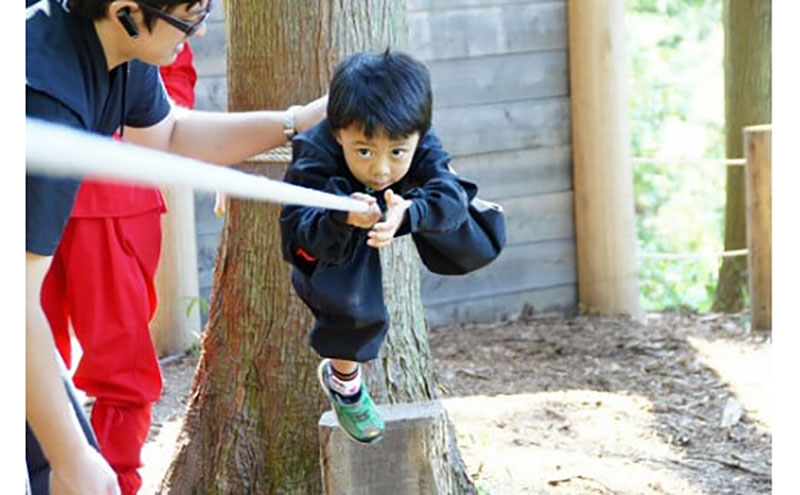 【一風変わったアクティビティ！】赤目四十八滝　忍者修行体験+赤目渓谷入山ペアチケット（2名様）　三重県名張市
