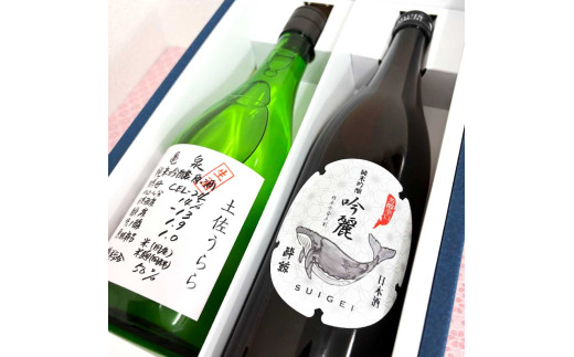 亀泉・酔鯨 純米吟醸飲み比べセット CEL-24土佐うらら・吟麗