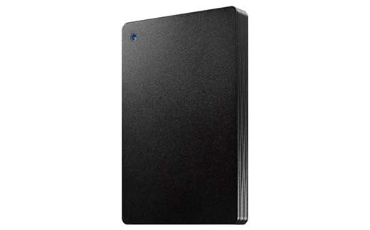 IOデータ USB 3.2 Gen 1(USB 3.0)対応ポータブルハードディスク［1TB］【HDPH−UT1KR】ポータブル ブラック F6P-1619