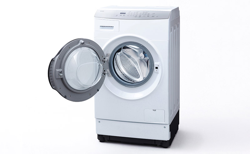 ★アイリスオーヤマ ドラム式洗濯機 FLK852-W 2023年製 軒先渡し】 アイリスオーヤマ株式会社 ドラム式洗濯乾燥機 8.0kg