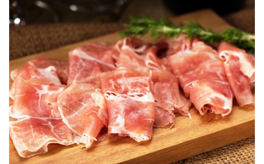 大分県国東市のふるさと納税 くにさき桜王豚の生ハムスライス0.72kg_1140R