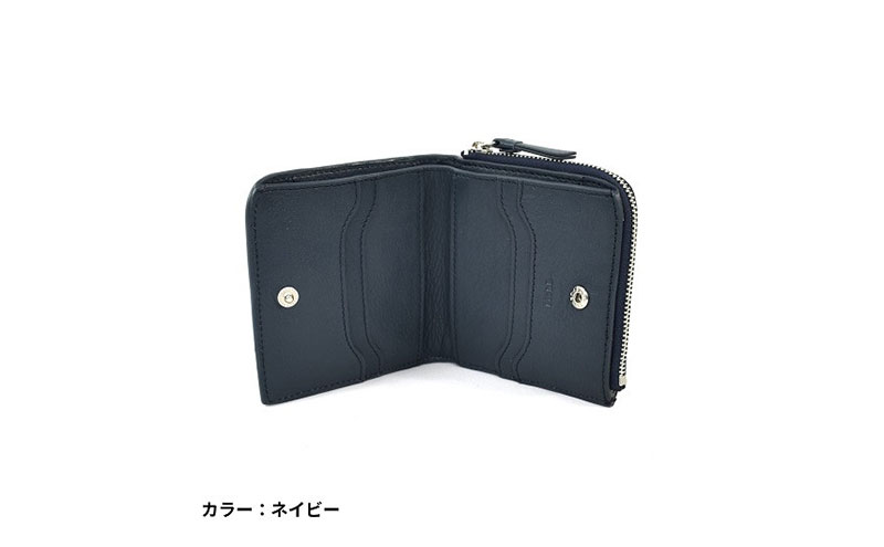 レディース本革2つ折り財布 4M3-1152（・オーク）