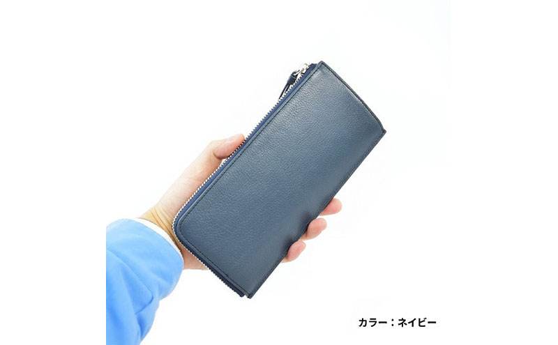 レディース本革L字ファスナー長財布4M3-1153（・キャメル）