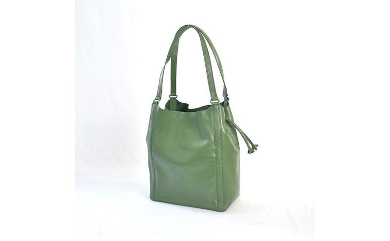 レディース本革バッグLサイズ 7M6-1012P（・グリーン）