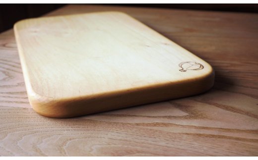 大分県国東市のふるさと納税 銀杏のまな板/角丸型37×22×2.2cm/耐水加工済_1247R