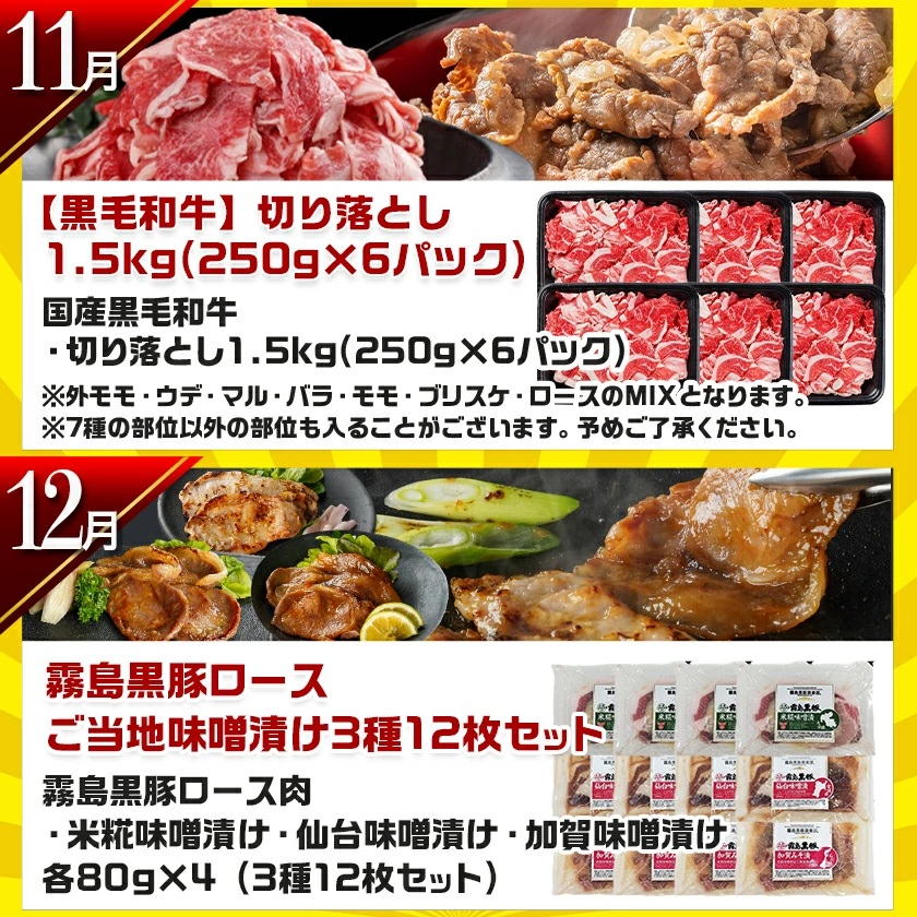 宮崎県都城市のふるさと納税 【セレクト定期便】第1弾☆都城市ご当地グルメ定期便(12ヶ月)≪2026年お届け≫_T156-MY01