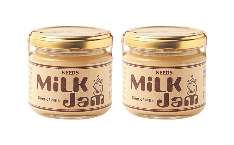 北海道 十勝 ミルクジャム140g×2個［チーズ工房NEEDS］【 ミルクジャム ジャム ミルク 乳製品 北海道 十勝 幕別 】