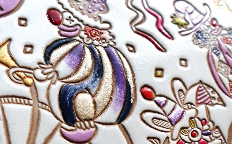 【文庫屋大関】マカロンポーチ ピエロ＜ソワレ＞【皮革工芸品】 ポーチ ミニポーチ 小物入れ アクセサリー入れ イヤホン入れ 収納 保管ケース 手のひらサイズ  本革 革 皮革 工芸品 工芸 雑貨 ギフト プレゼント 日本製 東京