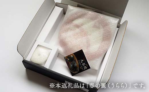 九谷焼 お香立て＆プレートセット 丸型　-四季-　春の麗（うらら）お香立て プレート 九谷焼 ふるさと納税 加賀市 F6P-2547