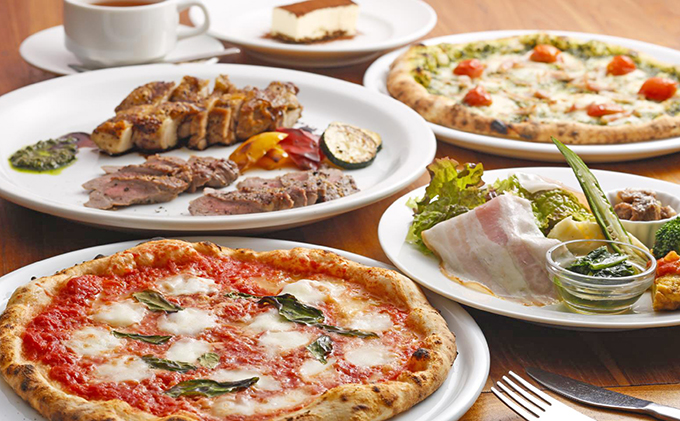 ピッツェリア IL BINARIO DI OROディナーペアチケット お食事券 ピザ イタリアン ナポリピッツァ 2名様分 