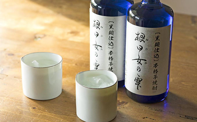 〔黒麹仕込〕本格芋焼酎　根日女の雫　720ml×2本 お酒 酒 いも 