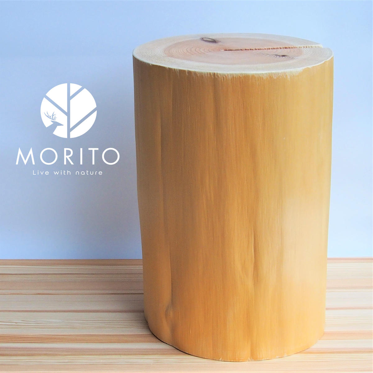 杉 丸太 椅子 スツール 高さ約47cm 杉 丸太 椅子 スツール 高さ約47cm