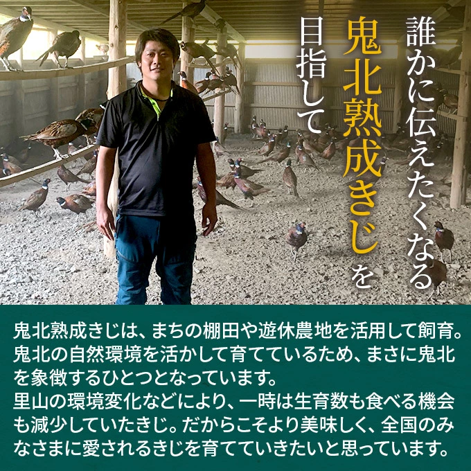 愛媛県鬼北町のふるさと納税 ＜ふるさと納税限定＞きじ丸鶏1羽（約900g） ◇ ｜ キジ肉 雉 きじ キジ ジビエ とり 鶏肉 パーティー ムネ モモ ササミ 秋 冬 熟成 加工品 愛媛県 鬼北町　※離島への配送不可