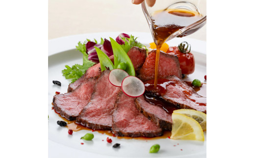 【カネ吉山本】近江牛ローストビーフスライス2段重【Y189W1】