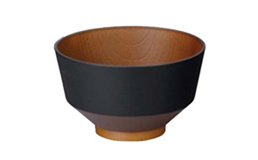 和の色 汁椀 漆黒５客セット 汁椀 日本製 飯椀 取り皿 お椀 椀 漆器 伝統工芸 工芸品 F6P-2576