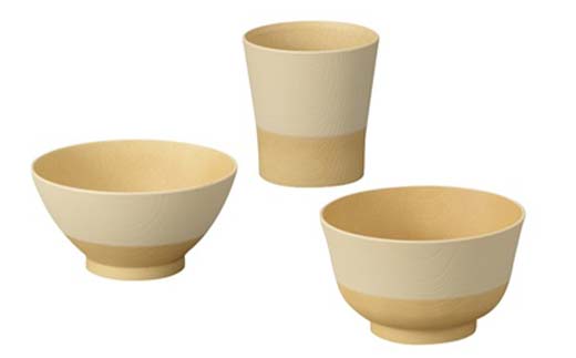 やさしい彩り むつみ揃（飯椀、汁椀、カップセット）きなり 飯椀 汁椀 カップ セット 食器 F6P-2567