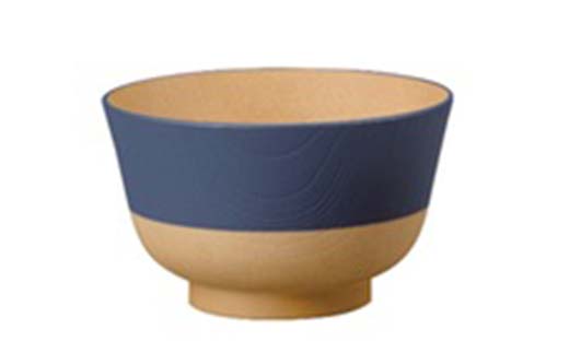 やさしい彩り 抗菌汁椀 どんぶり るり色／あかね色 汁椀 セット 食器 F6P-2573