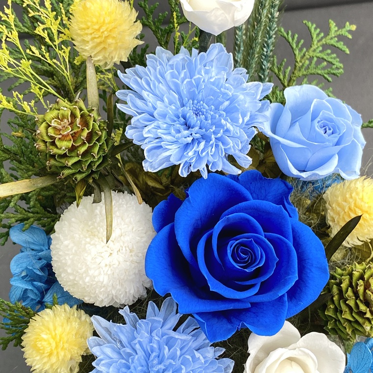 プリザーブドフラワー 青華（せいか） 春日部市 シュガーパイン
