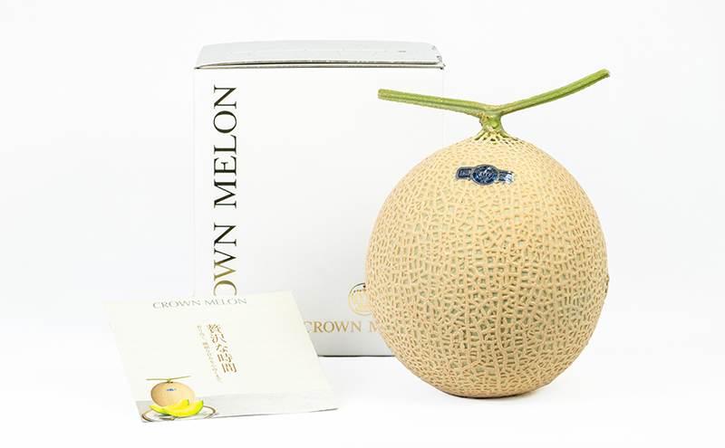 白箱プレミアム (夏3～8月) 果物 メロン 青肉 フルーツ デザート 高級メロン ブランドメロン 袋井市 静岡県