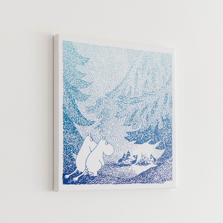 ムーミン展 ムーミン木製ファブリックパネル 夏のインテリアに！ファブリックパネルキット | ムーミン公式サイト