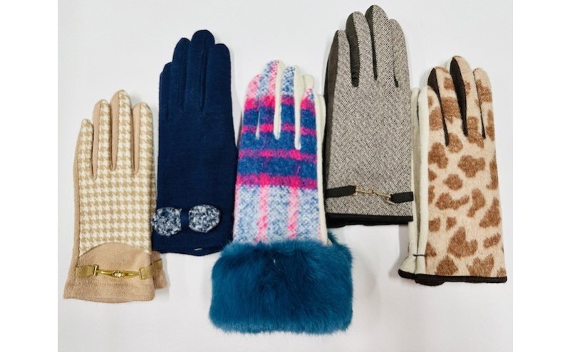東かがわ市からお届けする【レディース冬物手袋3種類セット】