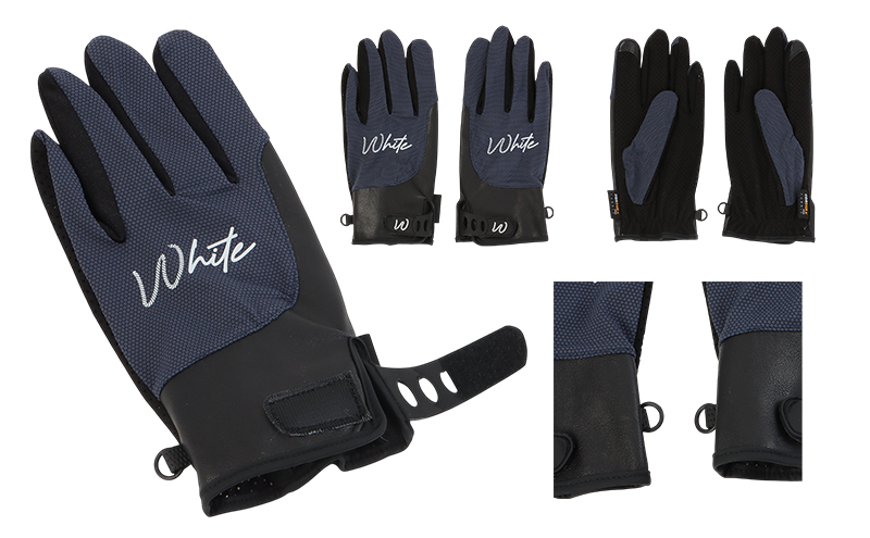 東かがわ市からお届けする【アウトドア・メンズ手袋】White-SS05