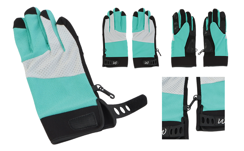 東かがわ市からお届けする【アウトドア・メンズ手袋】White-SS06