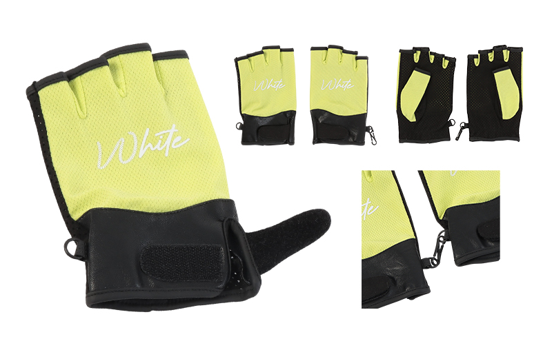 東かがわ市からお届けする【アウトドア・メンズ手袋】White-SS07