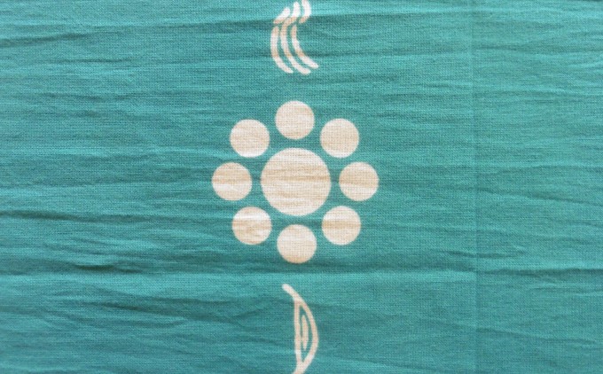 タイ捨流大太刀・本染め手ぬぐい 雑貨 日用品 