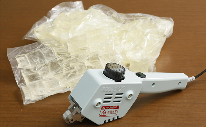 NP-C2-100 手動式ホットメルト糊付機（糊1kg付き） 雑貨 日用品