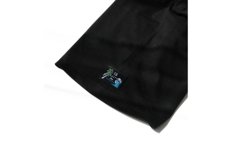 LOHASTYLE CORDURA天竺 CHIGASAKI 半袖T ブラック オリジナル Tシャツ 半袖 黒 男女兼用 湘南 茅ヶ崎市 神奈川県