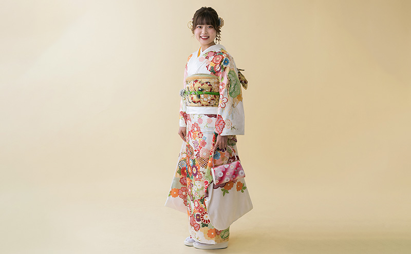 十日町友禅ブランド振袖 着物 和装 女性
