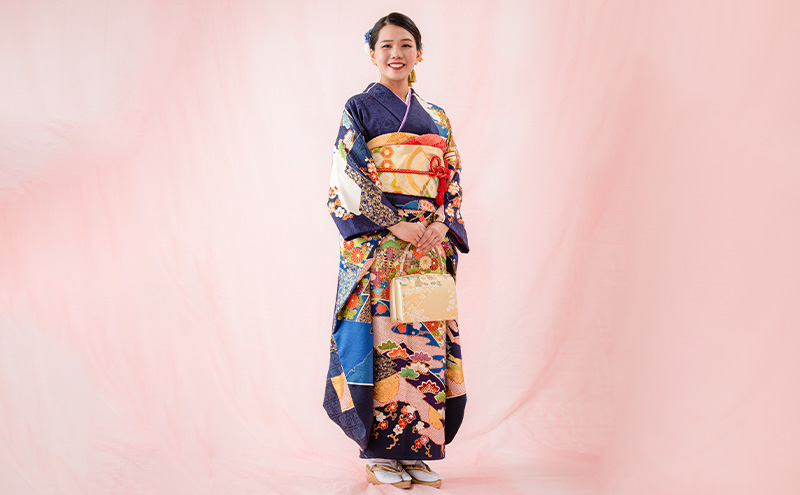 十日町友禅ブランド振袖 着物 和装 女性
